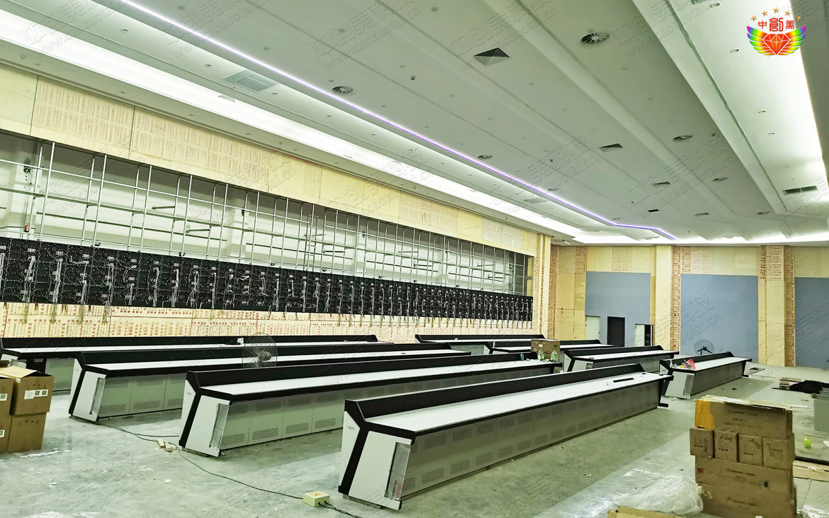 模块化指挥中心控制台照片